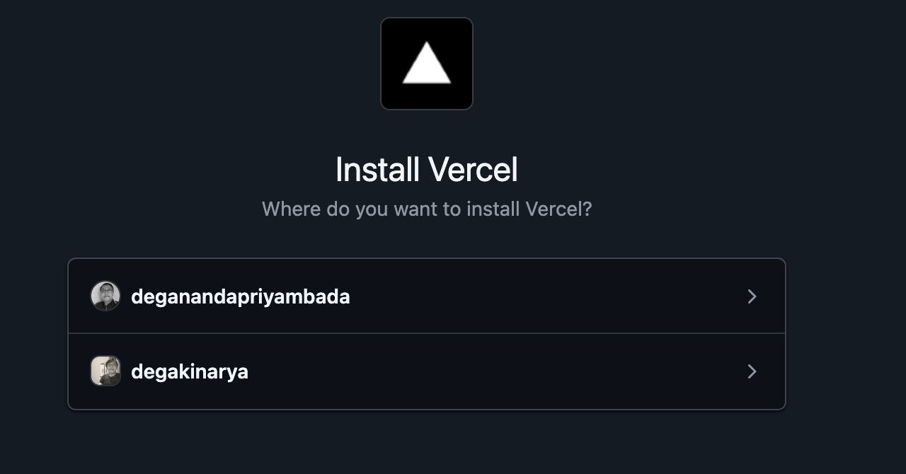 Select the github account that has the jekyll repository
